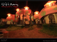 [국내여행|펜션] 수영장이 있는 동화같은 버섯펜션, 진천 해피하우스 펜션 in 충북 진천