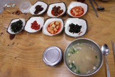 강원도 인제/ 용대리.. 용바위 식당의 황태 해장국 정식