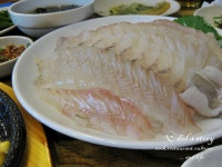[경기도 군포시 산본동/금정역] 동해수산 - 광어+우럭회, 전어구이 반접시 
