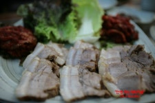 경희대보쌈집 천초청국장