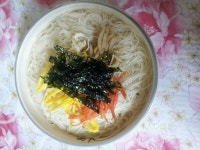 잔치국수만들었어요