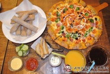 [목동맛집]방송만 17회이상 출연한 흑미도우 피자! 피자알볼로 목동본점!