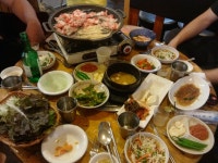 *오밤중에 먹은 삼겹살에소주한잔*