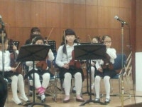 셋째딸연주회했어요