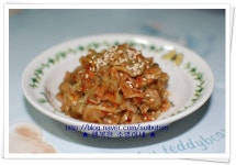 오도독~~ 씹는맛이 좋은 쉽고 간단한 반찬 - 오이지무침