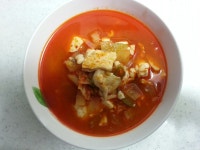얼큰순두부~~