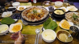 제주시맛집.불타는차돌쭈꾸미 - 차돌꽃이 피었습니다.닭발은 추가추가♩