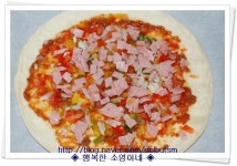 딸래미랑 알콩달콩 요리실습 - 또띠아 피자