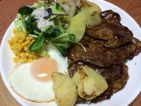 이가앤쿡목살스테이크:)