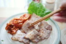 맛있는 미친김치와 삼겹살구이~ 전라도 김치 쇼핑몰 추천