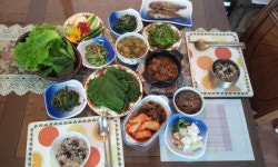 집밥 자랑(우리집 옥상 농장)