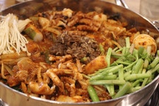 동래맛집 철판떼기에서 매운맛 철판떼기28호 먹었어요 