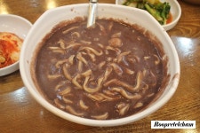 [부천칼국수맛집]청정칼국수 팥칼국수&들깨칼국수&만두