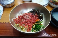 [경북 예천 육회비빔밥 맛집] 고추장을 쓰지않는 예천 명물 육회비빔밥집 백수식당