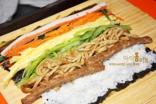 수제 떡갈비/돈까스 김밥