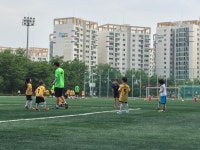 축구대회에 나가게 되었어요