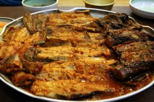 한잔하기 좋은 송내역 맛집 명태요리 전문점 진땡이