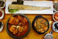 제주도 애월 이춘옥 원조 고등어쌈밥 그리고 통갈치구이