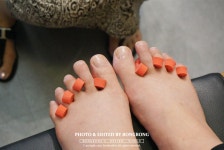 낙성대역 젤네일 : 더뷰티샵에서 블럭네일 젤페디 했어요