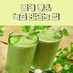 내몸에녹즙 | 몸에 좋은 녹즙 만드는 법