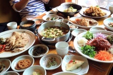 부산 해동용궁사 근처 한정식, 풍원장 시골밥상