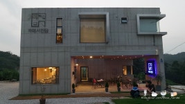 원주 행구동 카페, 카페서천담: 전경 좋은 이색적인 카페