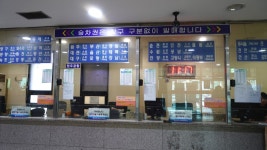 춘천 시외버스터미널 시간표/요금표, 춘천 관광지도