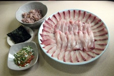 모슬포돈방석８호점 | [모슬포 맛집] 방어 코스 돈지식당
