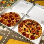 피자마루 투탑박스는 맛있는피자가 두판이라 좋아요^^