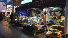 [전통시장]서울 강동구 고분다리시장-솔떡방. 고기나라. 꼬꼬c 꾸지뽕 참숯불 닭갈비