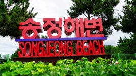 동해안 송정해수욕장 송정해변 강릉 드라이브 코스 가을에도 굿