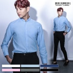 패션플러스 - 카키라벨 베이직 옥스포드 차이나 셔츠(ST292) 패션플러스