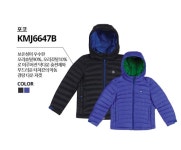 패션플러스 - [콜핑]키즈 오리털 경량 점퍼 KMJ6647B 포크