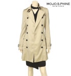 패션플러스 - 모조에스핀 기본 슬림핏 트렌치코트_S181MSI002(BE1)
