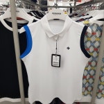 패션플러스 - 등판프릴메쉬민소매제에리티(J6117) 패션플러스