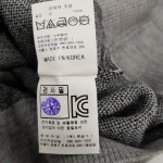 패션플러스 - 번개배색 체크 라운드 풀오버(G3207) 패션플러스