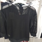 패션플러스 - 이너셋트 오버핏라운드넥팅(J6140) 패션플러스