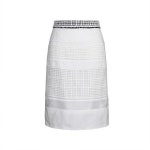 상품 상세 GNCO STYLE [LOUDMUT] ART UNDER GLASS SKIRT (N144MSK001W)