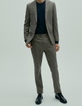 [T.I FOR MEN]_M208MPT160M_ 투톤 마이크로패턴 울블렌디드 SET-UP PT-지엔코스타일 T.I FOR MEN