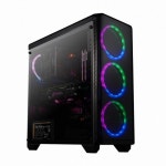 [아이구주] M4 레인보우 LED 강화유리 미들타워 컴퓨터케이스 :: 컴퓨터 전문 쇼핑몰 가이드컴