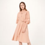 면혼방 튤립 롱 원피스 | 상품상세 | H Fashion Mall