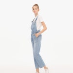 데님 일자핏 솔리드 오버롤즈 팬츠 | 상품상세 | H Fashion Mall