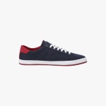 타미힐피거 풋웨어(TOMMY HILFIGER FOOTWEAR) [남성] 캔버스 크레스트 스니커즈 T52A7ARS030MT1 DW5 - 98,000원 | 무신사 스토어