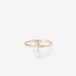 WIZWID:위즈위드 - [N+A:엔플러스에이] [SALE]Pearl Bar Ring WIZWID