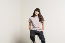 WIZWID:위즈위드 - [Alchemy Equipment:알케미 이큅먼트][MO$T][알케미 이큅먼트]180gsm Merino Relaxed Tee WIZWID