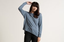 WIZWID:위즈위드 - [Alchemy Equipment:알케미 이큅먼트][MO$T][알케미 이큅먼트]180gsm Relaxed Merino Top WIZWID