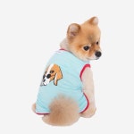 HILG7F701B2[HAZZYS ACC] [헤지 퍼피]블루 피즈 애견 슬리브리스 - 롯데백화점 공식 온라인몰