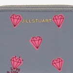 스타일윈도 : 네이버쇼핑 JILLSTUART ACC 17FW [PETIT DIAMOND] 그레이 쁘띠다이아몬드 지퍼카드지갑 JAWA7F265G2