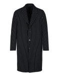 스타일윈도 : 네이버쇼핑 JILL STUART NEWYORK 18SS 블랙 스트라이프 울혼방 핸드메이드코트 JNTR8A001BK