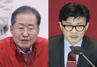 홍준표, 한동훈 질문에 생방송 중 전화 '뚝'…